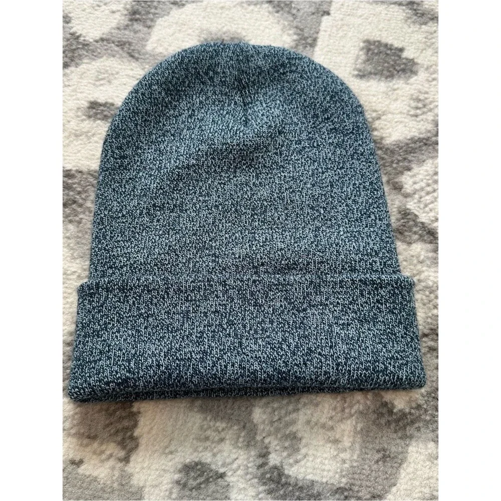 Carhartt Beanie Light Heather Blue Marled Workwear Winter Cotton Hat Warm